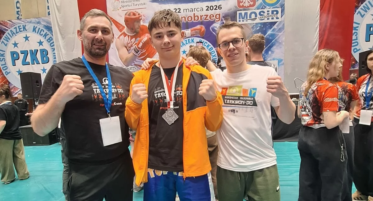 Szymon Członka wicemistrzem Polski juniorów w kickboxingu
