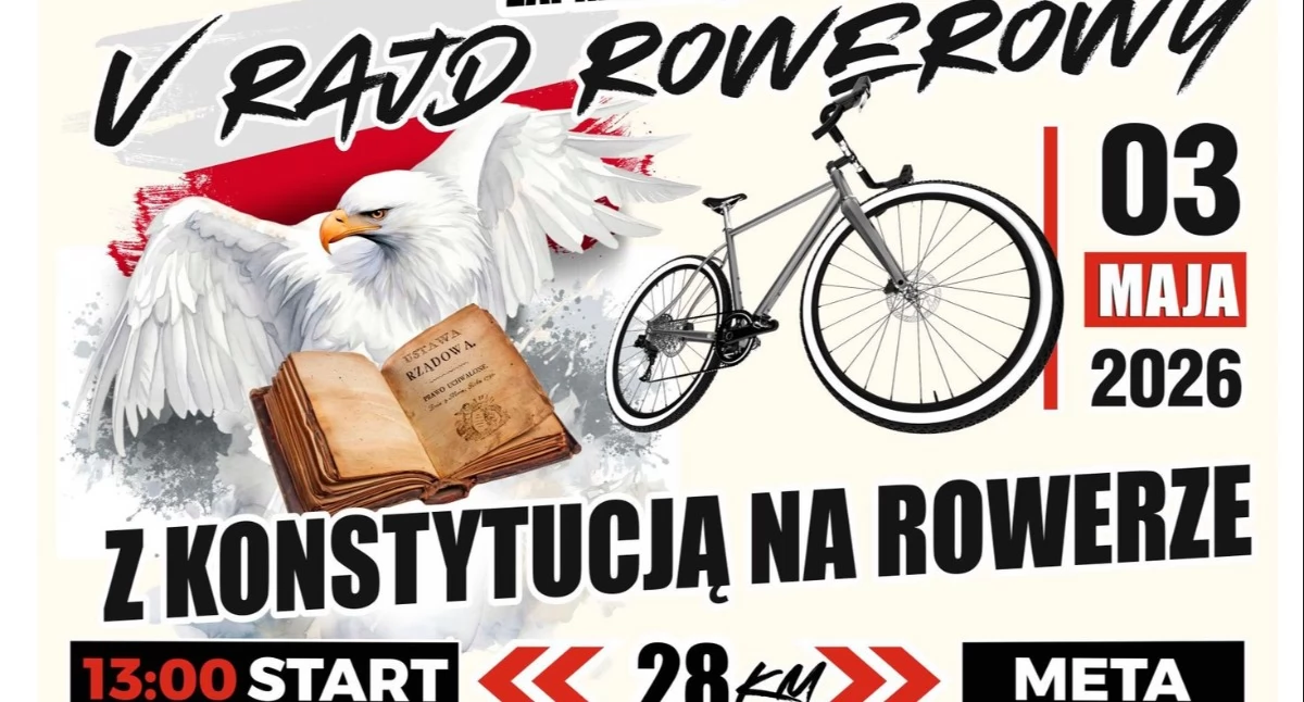 Świętuj 3 maja aktywnie – dołącz do rowerowego rajdu
