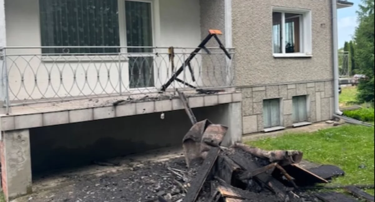 Tragiczny pożar w jednym z domów