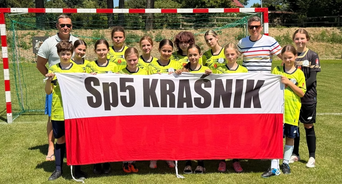 Dziewczęta z ZPO nr 3 Kraśnik szóste w Polsce