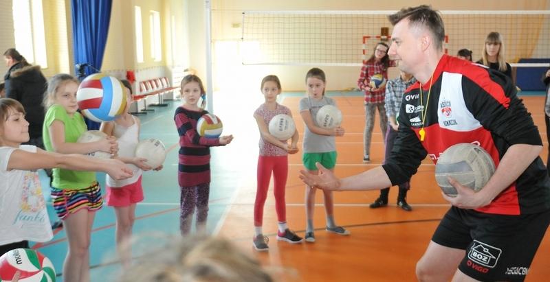 Siatkarski mistrz świata Krzysztof Ignaczak z wizytą w Kraśniku