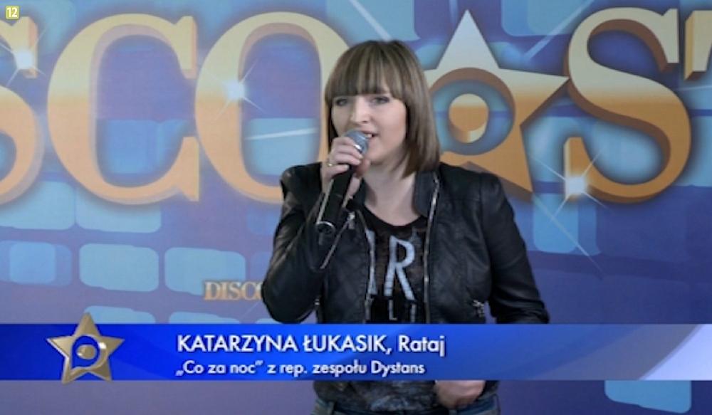 Katarzyna Łukasik w ćwierćfinale programu Disco Star w Polo TV