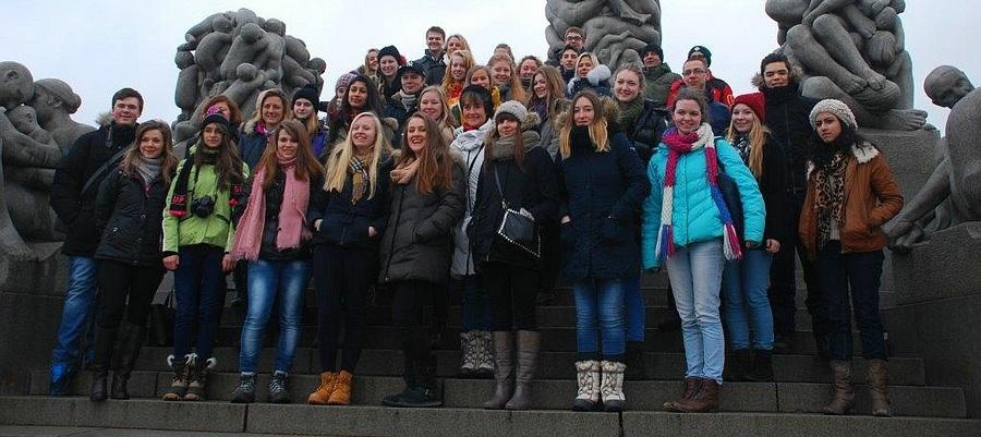 Trzydnik Duży: Gimnazjaliści i nauczyciele w ramach program Erasmus+ 