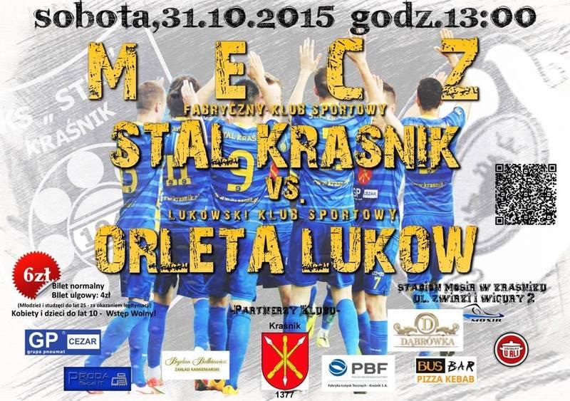 Mecz Stal Kraśnik - Orlęta Łuków