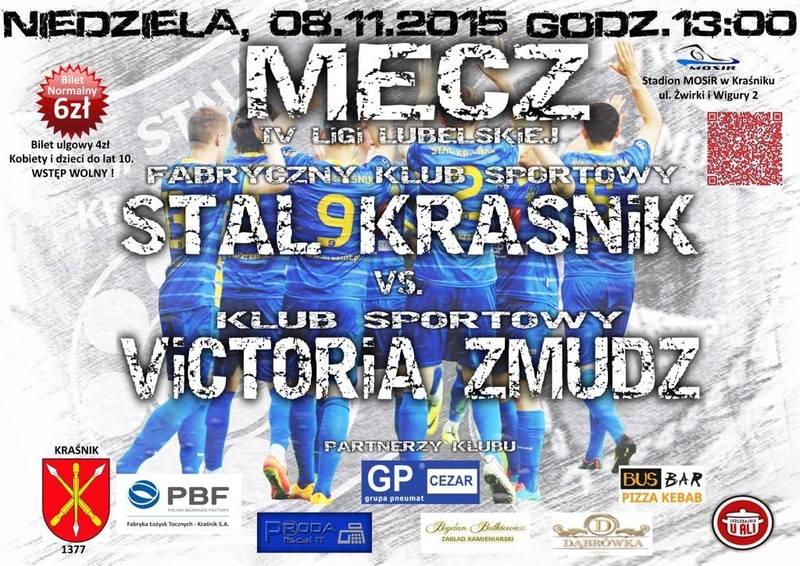 Mecz IV ligi: Stal Kraśnik - Victoria Żmudź
