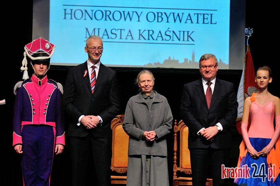 Siostra Zofia Zdybicka i Andrzej Drop Honorowymi Obywatelami Kraśnika