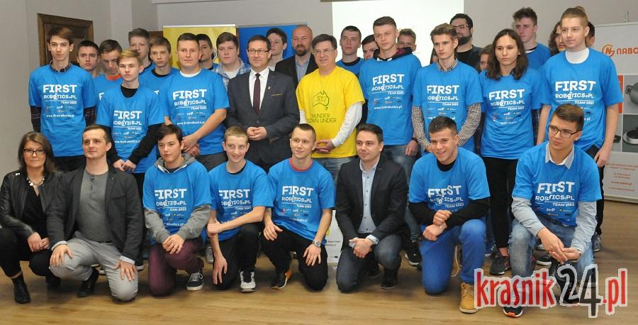 Kraśniczanie zbudują robota na międzynarodowy konkurs FIRST Robotics Competition