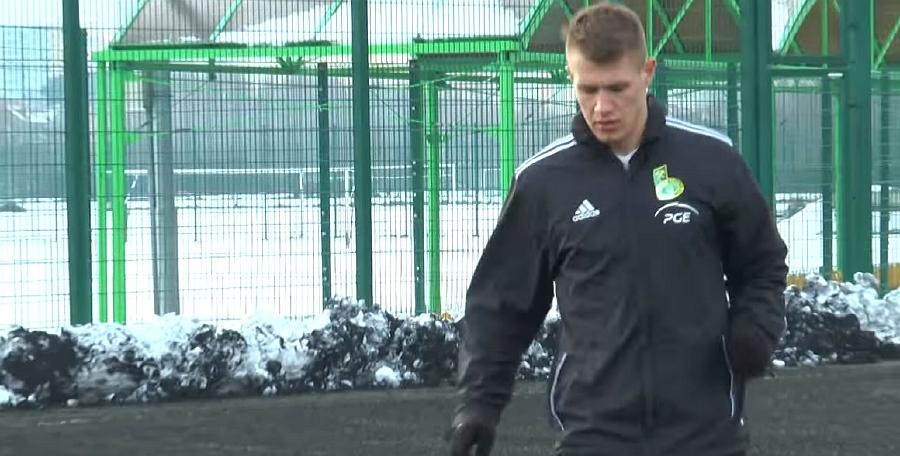 Kraśniczanin Damian Szymański wrócił do zajęć z PGE GKS Bełchatów. Foto, Wideo