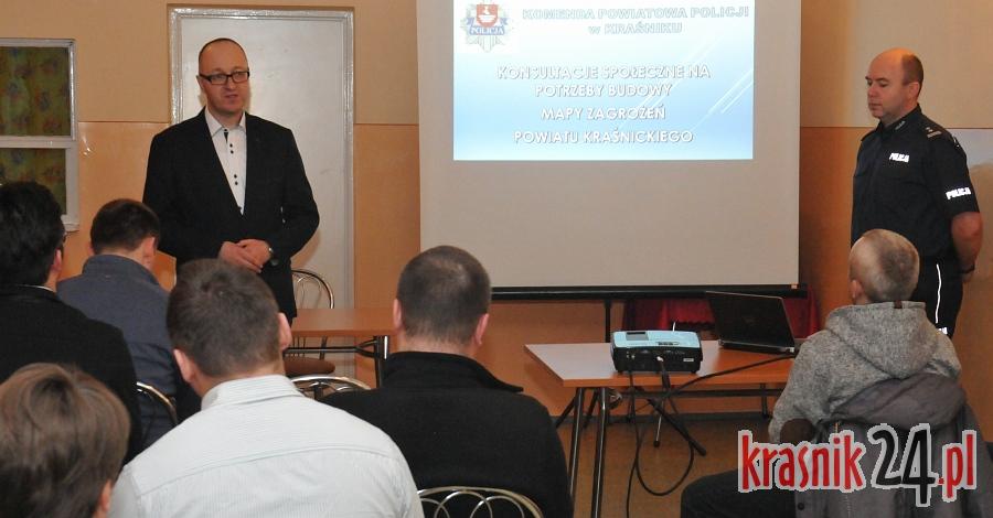 O Mapie Zagrożeń na spotkaniu stowarzyszenia Rozwój i Bezpieczeństwo