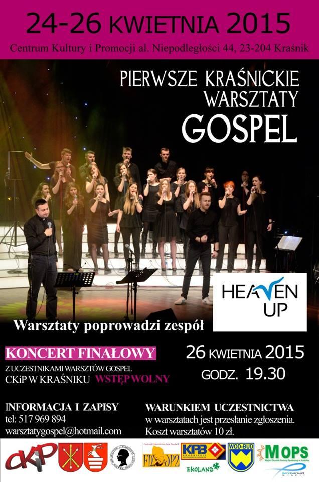 Gospel Rain i uczestnicy II Kraśnickich Warsztatów Gospel - Wracam do Ciebie