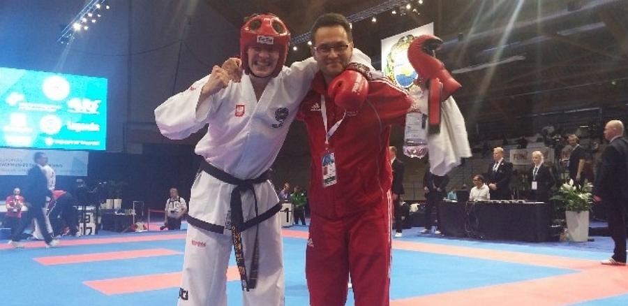 Jakub Kalinowski z Kraśnickiej Akademii Taekwon-do Mistrzem Europy