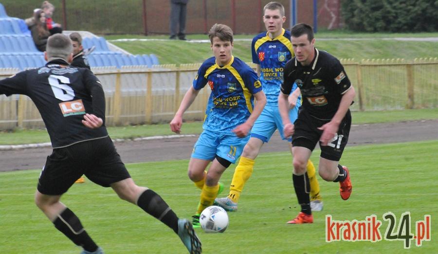 Dobry mecz całej drużyny, hattrick Szewca. Stal Kraśnik - Górnik II Łęczna 5:1 Foto, Wideo