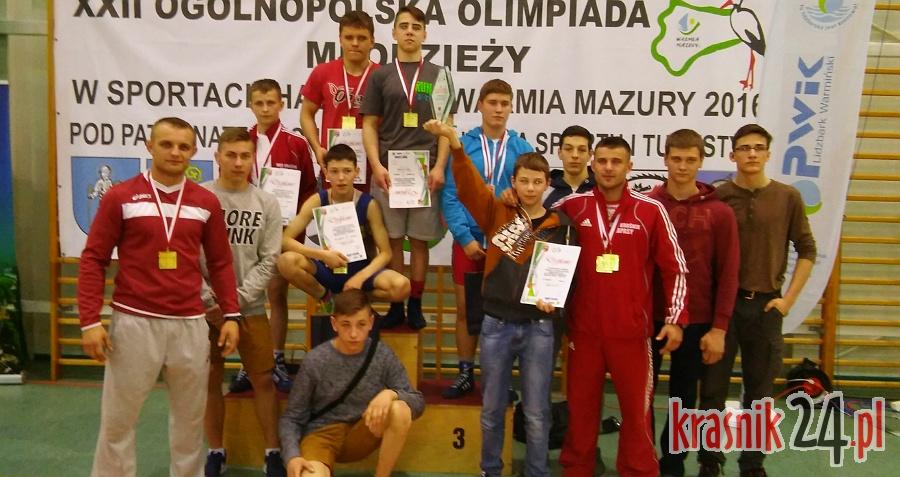 Zapasy. 4 złote, 1 srebrny i 3 brązowe medale zawodników LUKS Suples w Ogólnopolskiej Olimpiadzie Młodzieży w zapasach