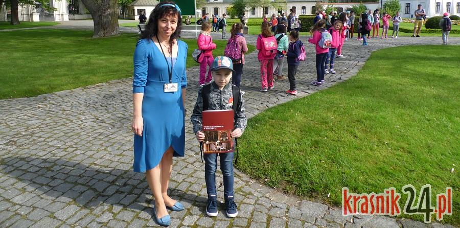 Tymek z SP 3 wygrał bilety wstępu dla całej swojej klasy do Muzeum Zamoyskich w Kozłówce