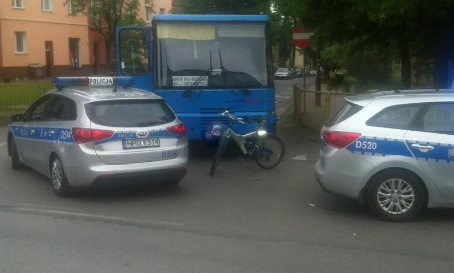 Autobusem w rowerzystkę