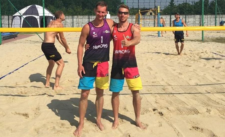 Siatkówka plażowa. Duet Czubiński&Sdebel na 5. miejscu w Kędzierzynie Koźlu