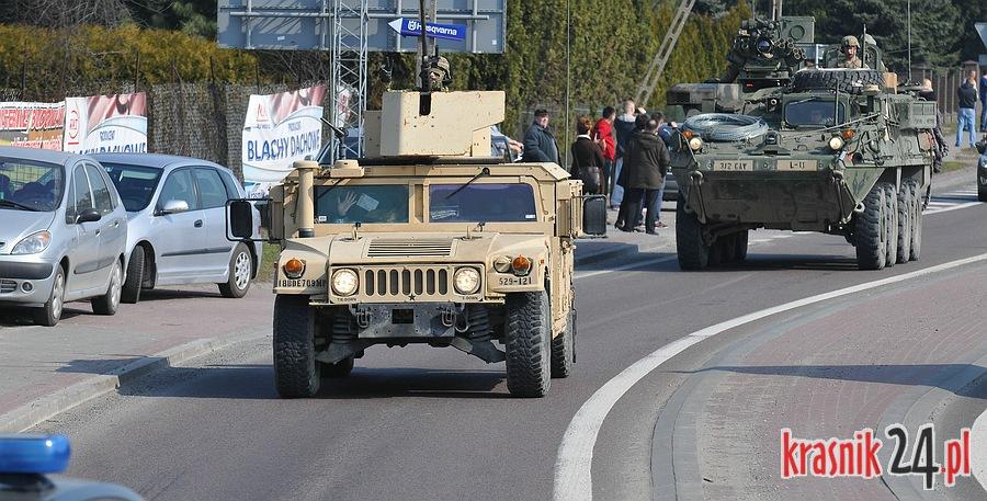Amerykańscy żołnierze jutro przejadą przez powiat kraśnicki