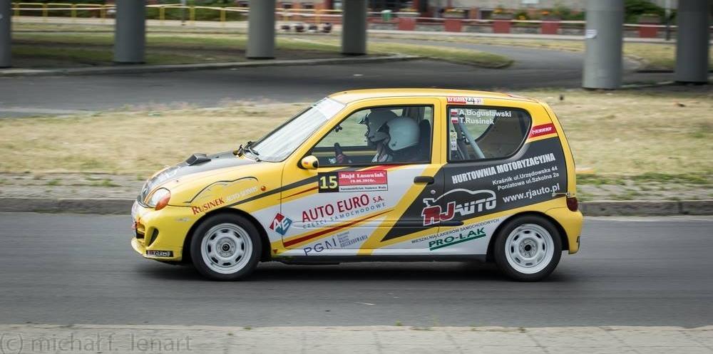 Kraśnicki IFD Rally Team na II miejscu w klasie Fiata w Rajdzie Laskowiak. Foto, Wideo