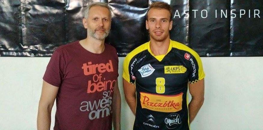 Siatkówka: Jakub Czubiński zawodnikiem II ligowego LKPS 