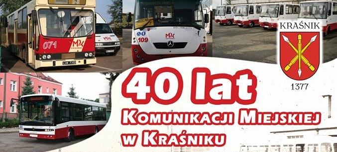 Jubileusz 40-lecia komunikacji miejskiej w Kraśniku