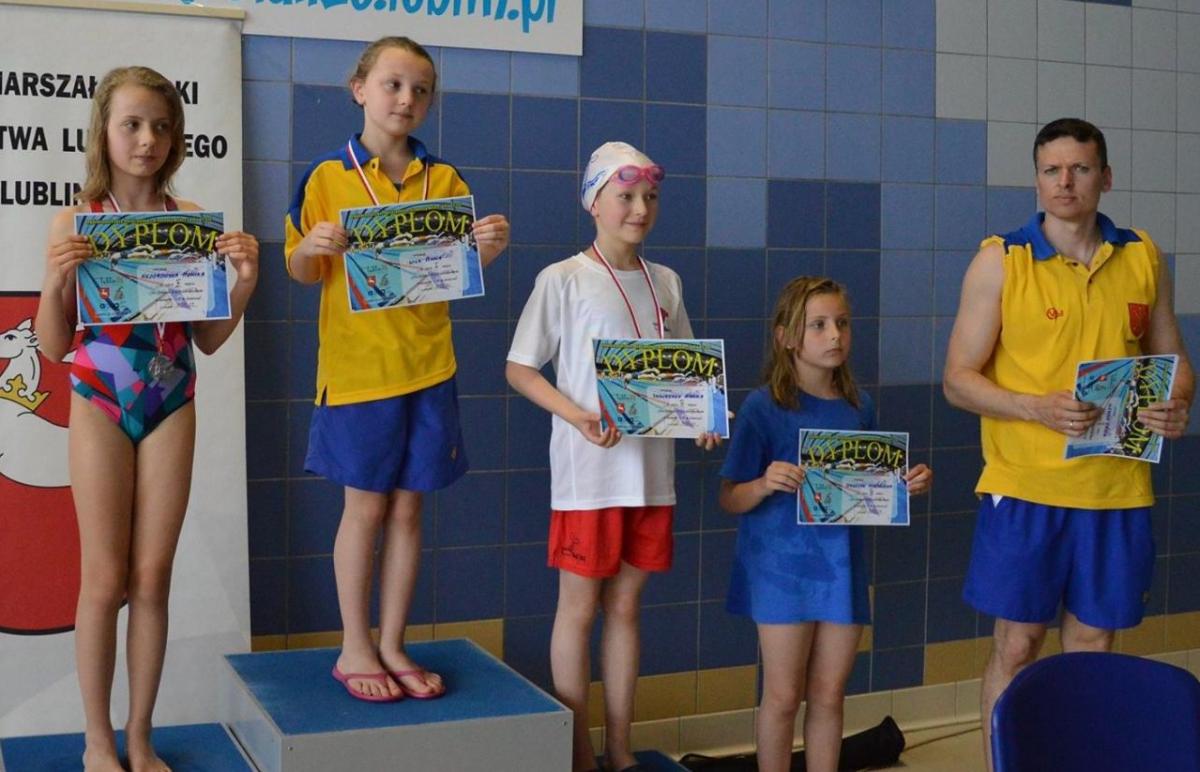Anna Wilk trzecią pływaczką w Polsce wśród 10-latków!