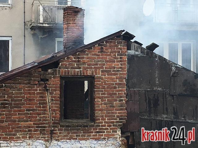 Podpalacze w centrum Kraśnika