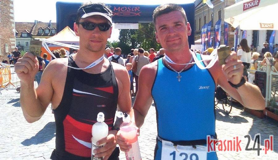 Kraśniczanie w VIII Triathlonie Ziemi Sandomierskiej i w Triathlonie Kozienice