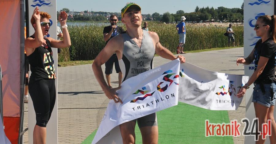 Przemysław Szymanowski i Tomasz Szala najszybsi w tropikalnym Triathlonie Kraśnik, Foto
