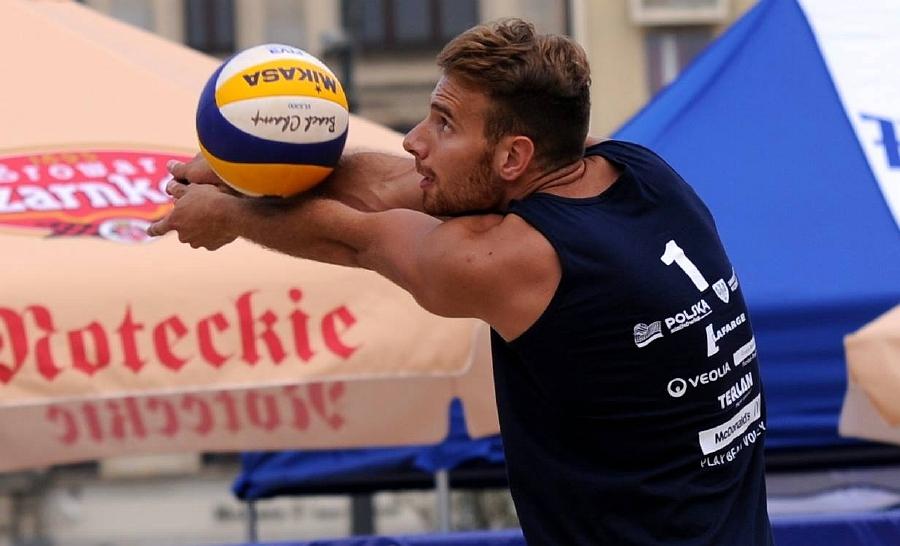 Jakub Czubiński walczył w Orlen Finałach Mistrzostw Polski w Siatkówce Plażowej
