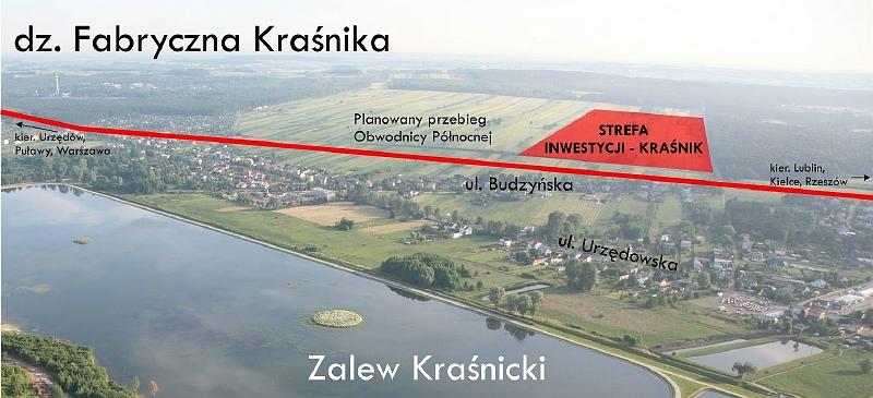Cały teren kraśnickiej strefy dla inwestorów