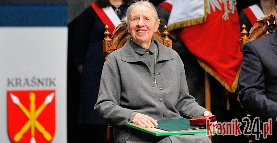 Pochodząca z Kraśnika siostra profesor Zofia Zdybicka laureatką 