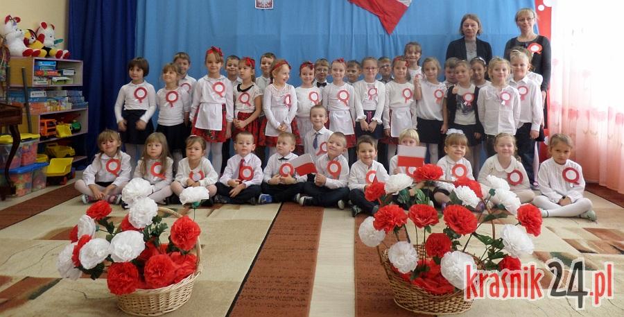 Przedszkolaki z PM 4 uczciły Święto Odzyskania Niepodległości