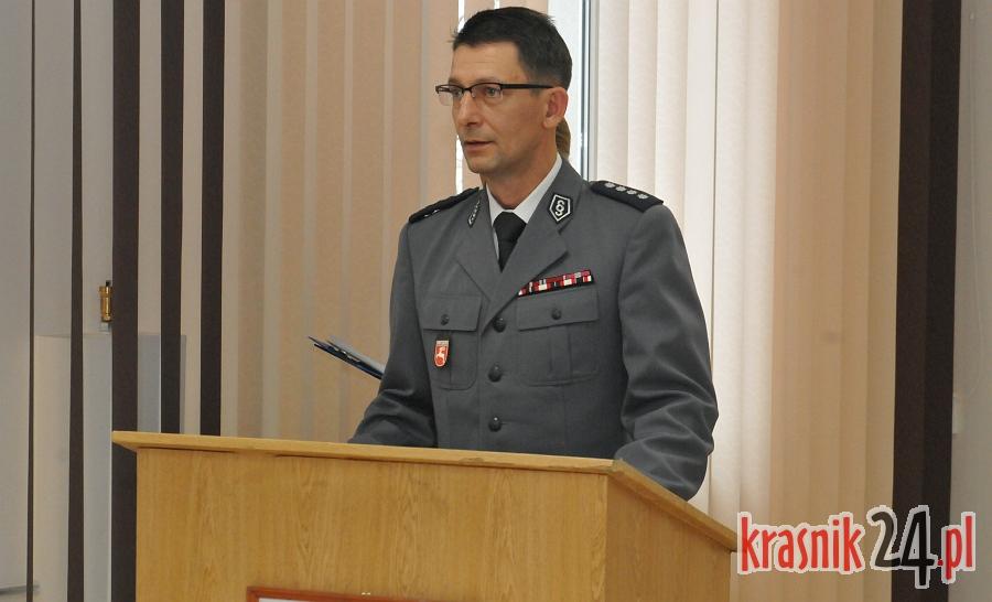 Nadkomisarz Marek Tchórz nowym Komendantem Powiatowym Policji w Kraśniku