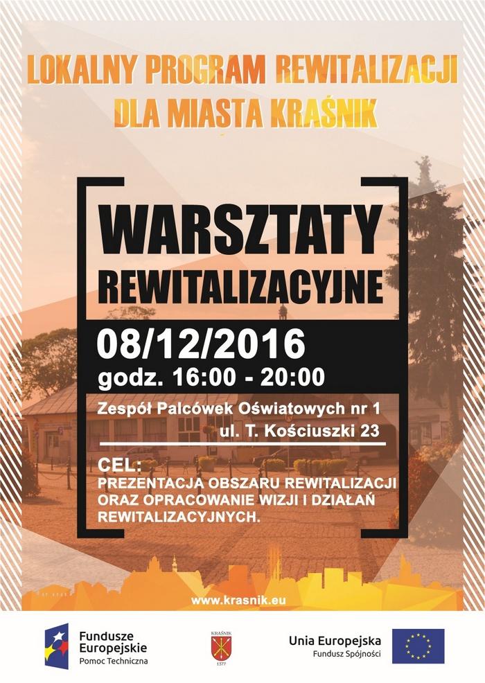 Warsztaty rewitalizacyjne - druga odsłona