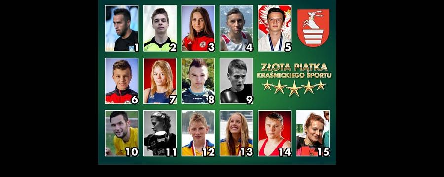 Wybieramy Najpopularniejszego Sportowca Powiatu Kraśnickiego. U nas na czele Siekaczyński, Szymula i Grabowski