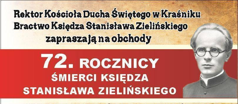 Obchody 72. rocznicy śmierci ks. Stanisława Zielińskiego