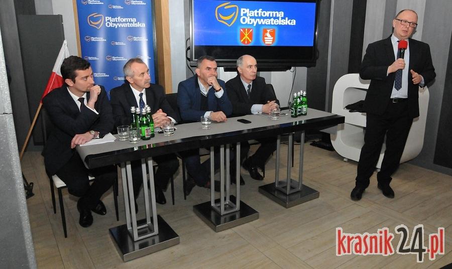 Obywatelskie Lubelskie - posłowie i radni PO spotkali się z mieszkańcami powiatu kraśnickiego