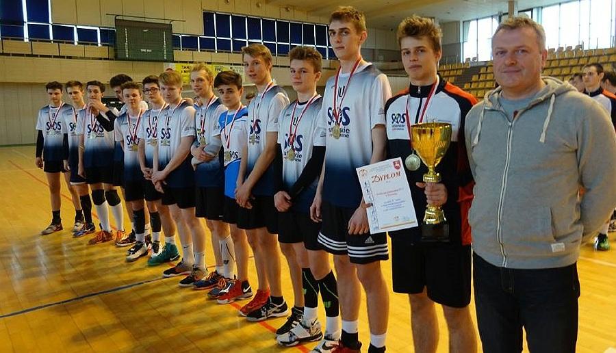 Siatkarze z kraśnickiego PG nr 1 mistrzami województwa w Gimnazjadzie