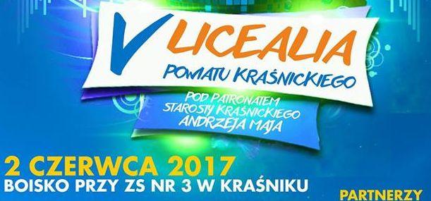 V Licealia Powiatu Kraśnickiego już 2 czerwca