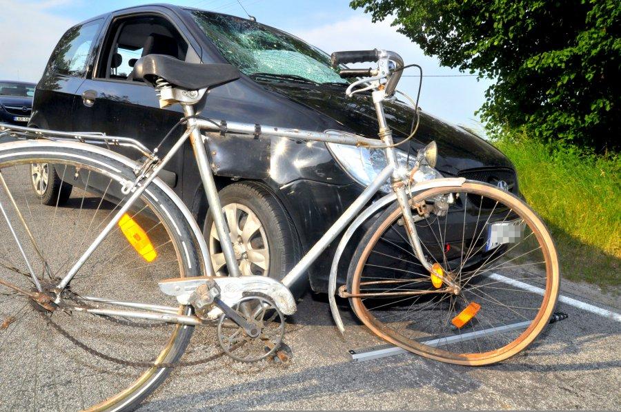 Śmiertelnie potrącenie rowerzysty