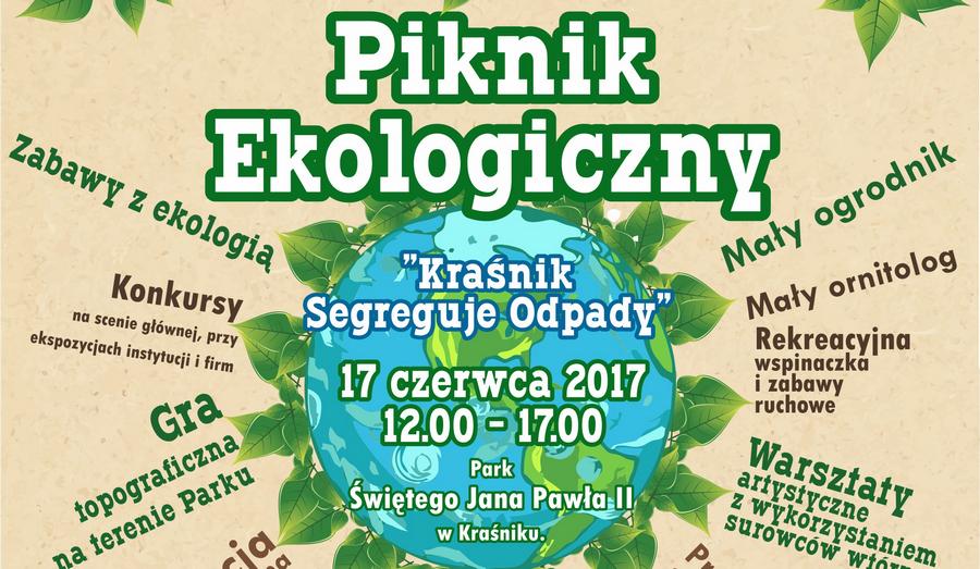 Kraśnik Segreguje Odpady. Edukacja przez zabawę na miejskim pikniku