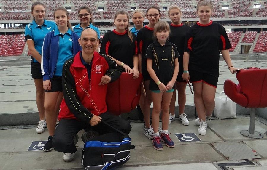 Grali w pingponga na Stadionie Narodowym pod okiem Kucharskiego, Błaszczyka, Partyki