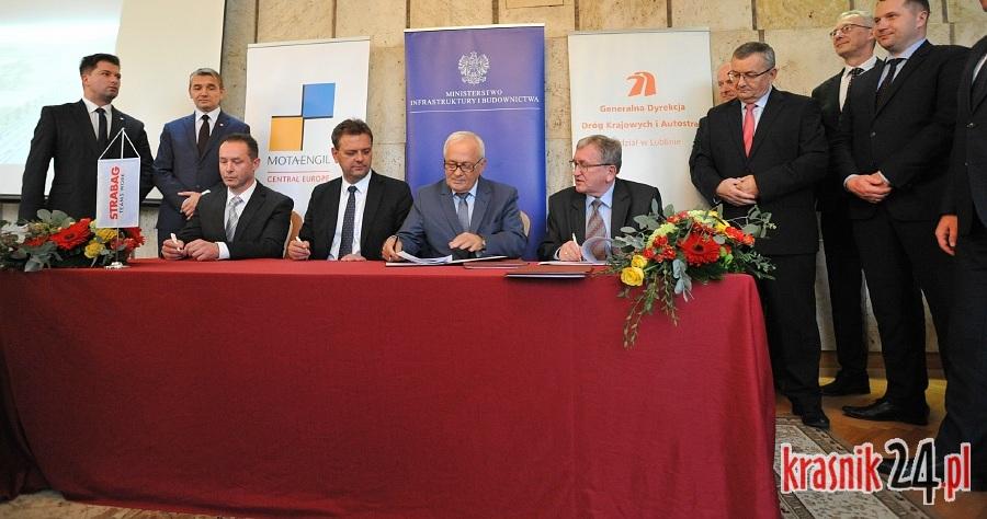 Umowy na ekspresówkę podpisane. Teraz wszystko w rękach wykonawców
