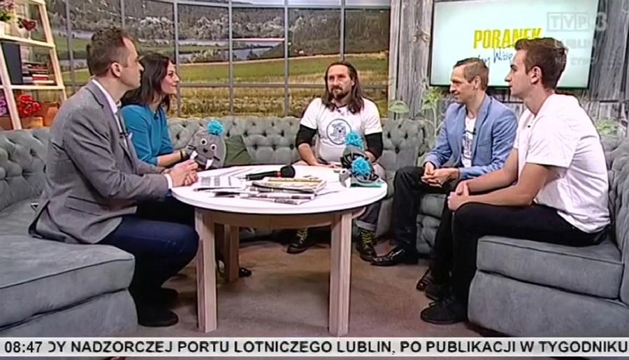 Kraśnickie morsy na antenie TVP Lublin. Wideo