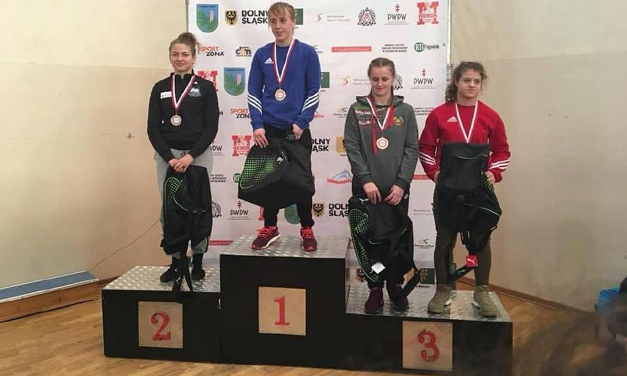 Zapasy. Patrycja Gil na podium w międzynarodowym Pucharze Polski Seniorek