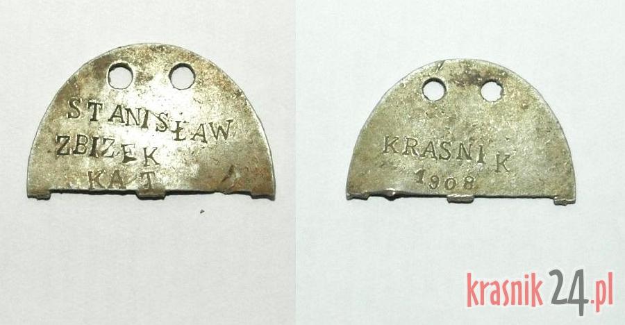 Gm. Annopol. Znaleźli nieśmiertelnik żołnierza z czasów II wojny światowej. Szukają jego krewnych i informacji o nim