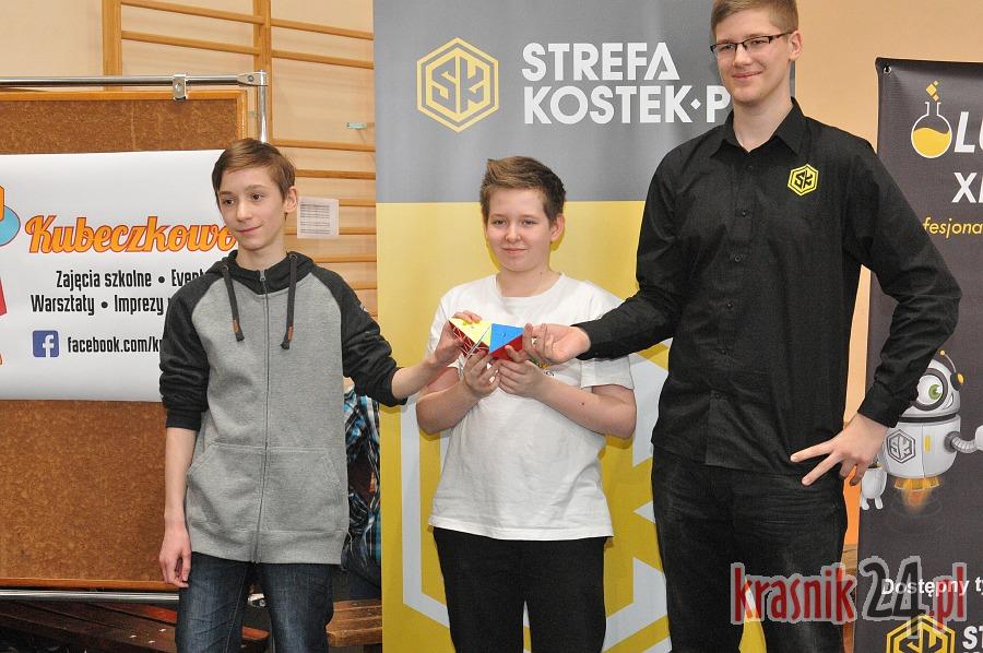 Speed Days Kraśnik 2018. Rekordowe wyniki w układaniu kostki Rubika i kubków na czas
