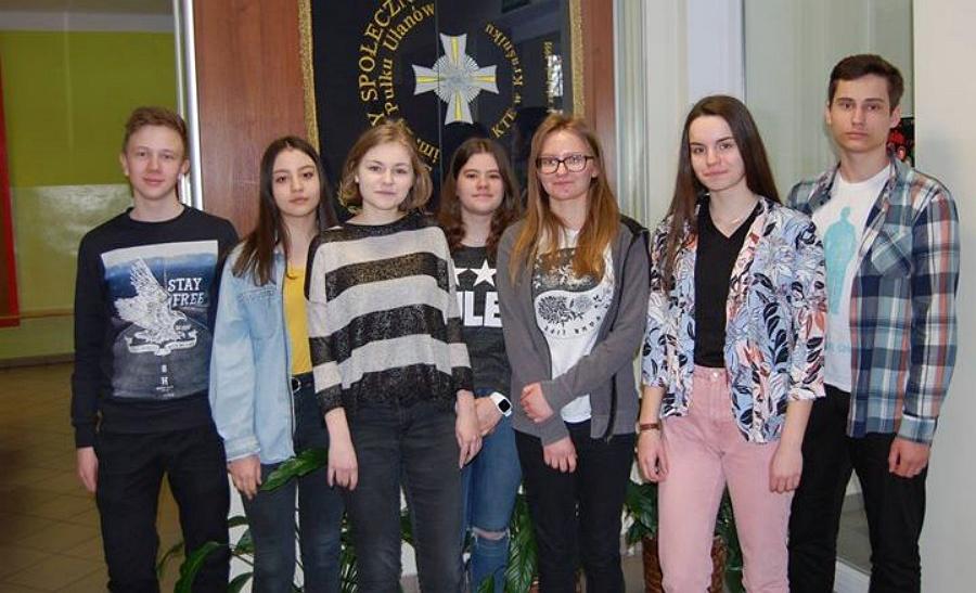 Sukcesy gimnazjalistów ze Społecznej