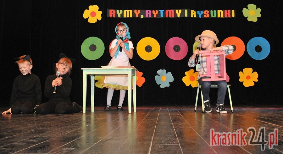 Kaczka Dziwaczka królowała na dziecięcym festiwalu „Rymy, Rytmy i Rysunki”. Foto