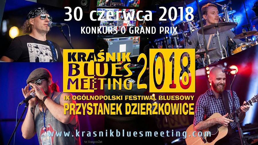 11 zespołów powalczy o Grand Prix festiwalu Kraśnik Blues Meeting 2018 Przystanek Dzierzkowice